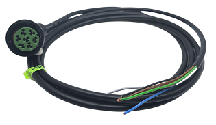 Bajonettkontakt ASS2 ADR 7-pin, grön