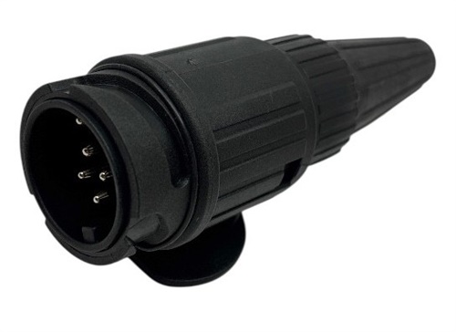 Stickpropp 13-polig plast, 8-stift