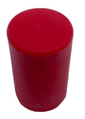 Tryckknapp, röd, 2,8VB-1