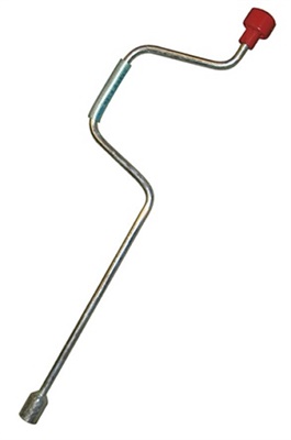 Vev för stödben m mutter (nv 19), L=665