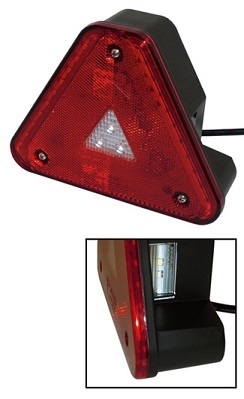 Baklykta Aspöck Agripoint, LED 12V, vä