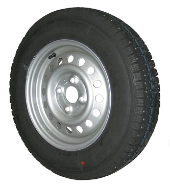 Vinterhjul m dubb 175/80 R13 C8 (4x100)