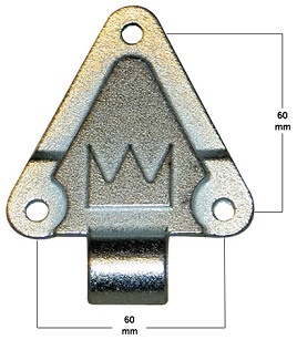 Gångjärn, hondel för 9061