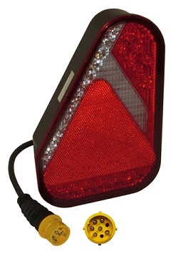 Baklykta Aspöck Earpoint, LED 9-32V, vä