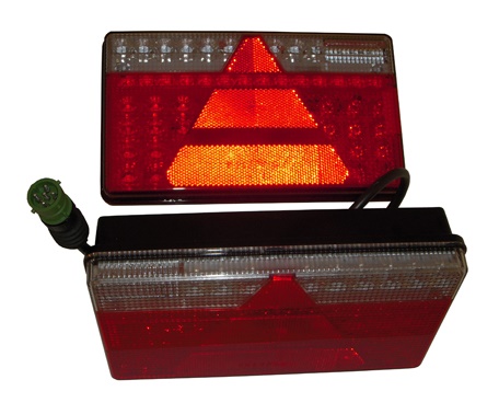 Baklykta Aspöck MultiLed II-hö, hög