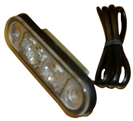 Positionslykta Hella,LED vit 10-33V