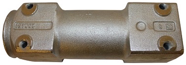Glidrör iØ 60 L=260, gjuten, m krage