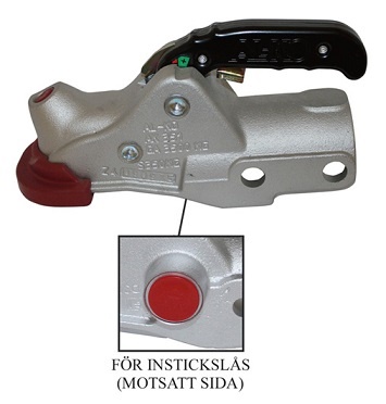 Kulkoppling AK 351, inkl. bult & soft-dock