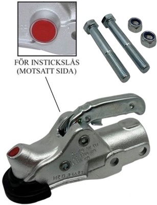 Kulkoppling AK 351, inkl. bult & soft-dock