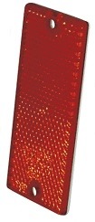 Reflex röd, 90x40 mm