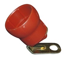 Hållare för stickpropp, röd