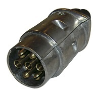 Stickpropp 7-polig, aluminium