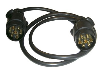 Rak kabel 7/7-polig (hane-hane)