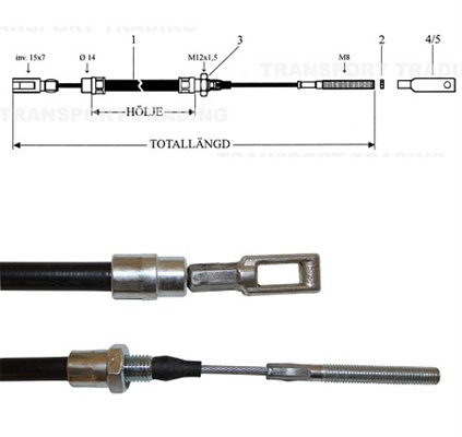 Bromsvajer 1100/1375