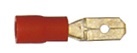 Flatstift, röd