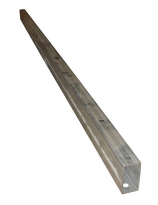 Dragbalk 80x40x2-O-profil, L=2290