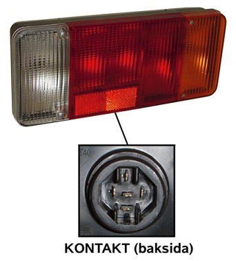 Baklykta Fiat Ducato, höger