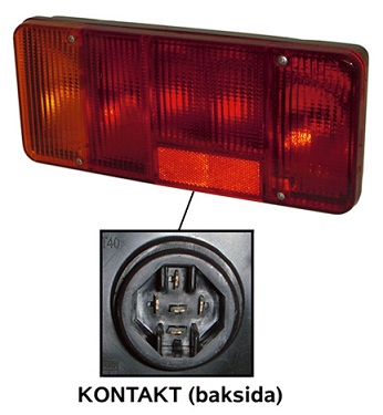 Baklykta Fiat Ducato, vänster