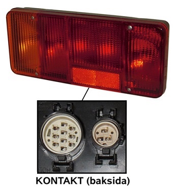Baklykta Fiat Ducato, vänster