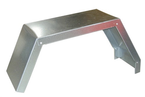 Skärm, plåt, B=210, fzv (hö/vä)