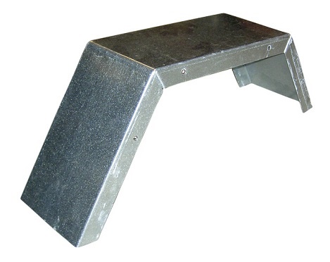 Skärm, plåt, B=210, fzv (vänster)