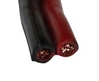 Kabel RKUB 2x0,75 (röd/svart)/per meter