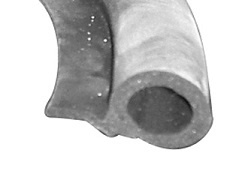 Slanglist (EPDM) 27x17 mm
