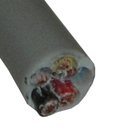 Kabel RKKB 5x1,5 (grå)