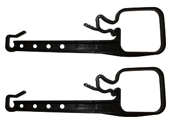 Bromsvajerfäste 4-kt 80 (svart)