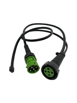 Adapter till kablage, Ø 5-polig bajonettkontakt