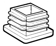 Täckplugg 30x30